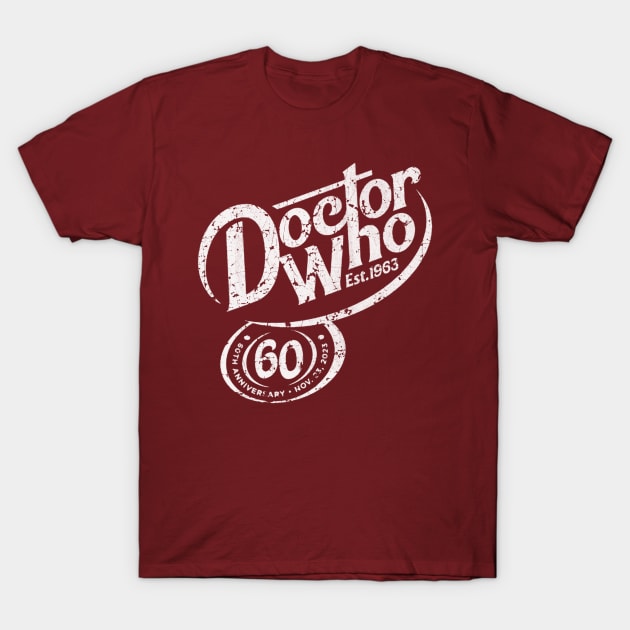 Dr. Pepper as Doctor Who - Vintage T-Shirt by tioooo